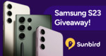 Win a Samsung S23 from Sunbird Messaging