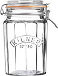 Kilner Facetted Clip Top Jar 950ml $9.95 + Shipping ($0 with Prime/ $39+ Spend) @ Amazon AU