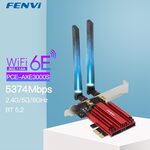 Fenvi Intel AX3000 WiFi 6E & Bluetooth 5.2 PCIe Adapter US$14.39 (~A$21.58) Delivered @ Factory Direct Collected AliExpress