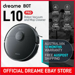 Dreame L10 Pro Robot Vacuum & Mop Cleaner - Official Australian Version $509.15 ($497.17 with eBay Plus) Delivered @ Dreame eBay