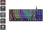 Kogan TKL Rainbow RGB Mechanical Keyboard (Outemu Brown or Blue Switch) $19.99 + Delivery ($17.99 Delivered with FIRST) @ Kogan