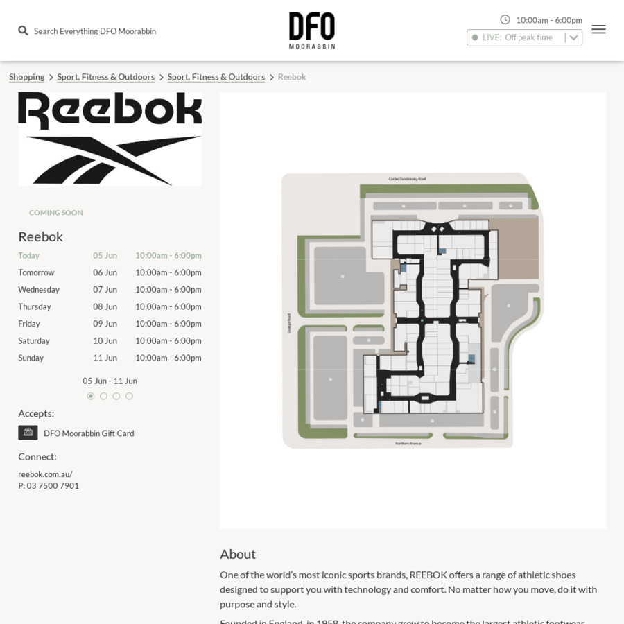 dfo moorabbin nike