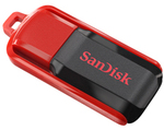 SanDisk 8GB CZ52 Switch USB Flash Drive Plus 2GB Online Backup @ Officeworks $6.97