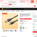 CABLETIME USB-C 1.0m Cable ~A$1.22 Shipped @ CABLETIME Official Store AliExpress