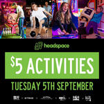 $5 Activities - Bowling / Mini Golf / 1hr of Arcade Games / Laser Tag / Darts @ Fun Lab Venues