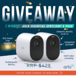Win an Arlo Security Camera 2 Pack (Value $429 RRP) from Device Deal