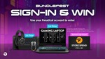 Win an ASUS TUF Gaming Laptop, K1 Keyboard, TUF M3 Mouse, H3 Headset, P1 Surface or 1 of 250 $2 Spends from Fanatical