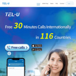 Free 1GB Travel eSIM Data Plan (Usable in 16 Asian Countries) +30 Minutes Free International Call Every Mth@ TELU (App Required)