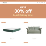 Up to 30% off, e.g. Koala Pillow $124 + Delivery ($0 to Metro/ Mattress Order) @ Koala Furniture