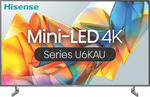 Hisense 55" U6KAU 4K Mini-LED QLED Smart TV 23 $762 (via Price Beat Button) + Delivery @ The Good Guys