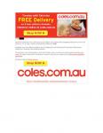 Free Delivery from Coles.com.au.. shop groceries from home