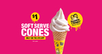 $1 Soft Serve Cones (Usually $2.50) in-Restaurant Only @ Guzman Y Gomez (App Required)