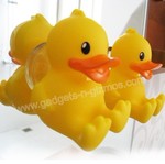Yellow Ducky Toothbrush Holder w/Suction Cup Toy 2/PK $3.99 Shipped