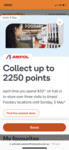 Bonus 2,250 Everyday Reward Points with 3x $30 Spend @ Ampol Foodary via Everyday Rewards (Activation Required, Excluding TAS)