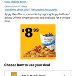 20pc McNugget and McFlurry $8.99 @ MyMacca's App