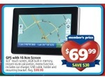 GPS with 10.9cm Screen $69.99 (Save $30) Starts Tomorrow - Ends 19 December