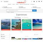 10% off Minimum $300 Spend on Experiences / 10% off 2 Experiences or Items + 18% ShopBack CashBack @ RedBalloon