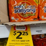 [QLD] Samyang Ramen 5pk (Spicy/Mild) $2.25 @ Coles (Indooroopilly, Brisbane)
