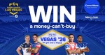 Win a 2-Person Chartered Trip to Las Vegas Inc. Rugby League Tickets + Flights + Accomodation + More from Cover-More Insurance