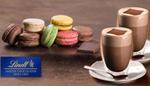 Two Decadent Hot Chocolates & Two Macarons for Only $10 from The Lindt Chocolate Café Martin Pl