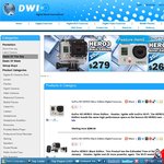 DWI GO PRO Black $279 Silver $266 Free Shipping to Metro Areas