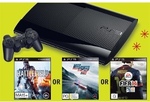 PS 3 12GB + BattleField 4 or FIFA 14 or Need for Speed Rivals $199, GT 6 Bundle @ Target 5 Dec