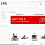 David Jones: 75% off Hampers and Christmas Goodies in-Store