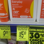 $15.69 1L Cancer Council Everyday Sunscreen @ Chemist Warehouse Liverpool NSW