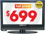 80cm Rank Arena Full HD LCD TV With Built-In HD Tuner for $699 @ Target