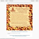 Fresh Peaches 8kg $20 Delivered ($2.50/kg) @ GV Fruit Growers - ENDS TODAY [NSW/QLD/VIC]