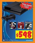 PS4 - 500GB Console Bundle (+ Watch Dogs, FIFA 14 & NBA 2k14) $598 JB Hi-Fi