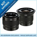 Zeiss 32mm F/1.8 Touit Series and Zeiss 12mm F/2.8 Touit Series E-Mount Bundle $919.00 USD