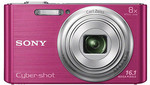 SONY 16.1 MegaPixel W Series 8x Optical Zoom Cyber-Shot Camera Pink/Green $79 Delivered @ Target
