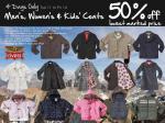 All Coats, 50% off The Lowest Marked Price, 4 Days Only @ Rivers