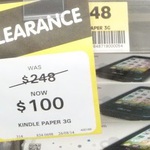 Kindle Paperwhite (2012 1st Gen) Wi-Fi + 3G - $100, Kindle 4 Wi-Fi - $60 @ Big W (In Store)