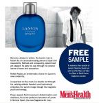 Free Men Fragrance Sample Lanvin L'Homme Sport @ David Jones or Myer