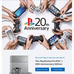 Win 1 of 20 Limited Edition 20th Anniversary PS4 Consoles from The Hot Hits