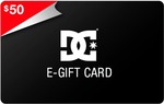 DC SHOES Gift Card $50 for $30 and $100 for $70 (24 Hours Only)