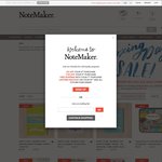 NoteMaker - Take Another 15% off All Items at NoteMaker Already on Sale