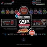 Domino's Pizza - Value $3.95, Traditional & Chef's Best $6.95 - Online and Pickup Only