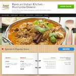 50% off All Indian Takeaway Food from Rasoi an Indian - Murrumba Downs QLD
