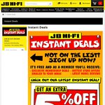 JB Hi-Fi 5% off in-Store Discount Coupon (Members Email Coupon)