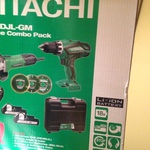 Masters Rouse Hill NSW: Hitachi 2 Piece 18v Drill and Grinder Kit $150 -Better Value than before