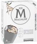 Streets Magnum Salted Caramel 468mL (4 Pack) $3 @ Coles