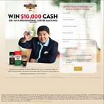 Win $10,000 Cash or 1 of 10 Coffee Machines [Purchase Specially Marked Caffé Aurora Coffee Pack]