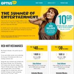 Optus My Prepaid Ultimate: 5GB First $30+ Recharge, 10GB First $40+ Recharge - Ends This Friday