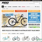 Free Light Set, Lock & Pump Worth $48 with Every Bike Purchase @ Reid Cycles