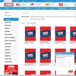 20% off Lowes Gift Cards Today only with $4 postage fee.