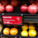Pomegranate for $2 Each at IGA Fairfield VIC (Possibly Statewide/Nationwide)