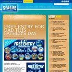 Melbourne Aquarium Fathers for Free on Thursday, 11 Sept 2016